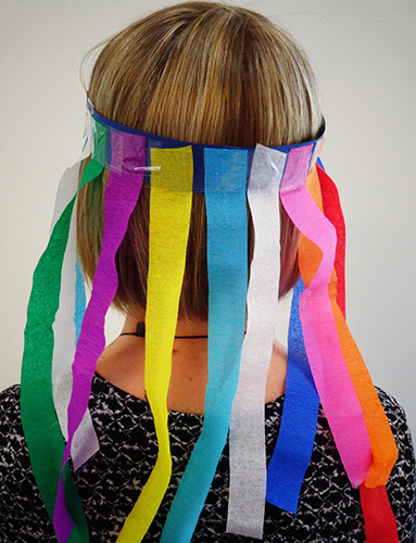 Rainbow Hair Headband Playgroup Sa